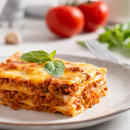 Lasagne − lunsjporsjon
